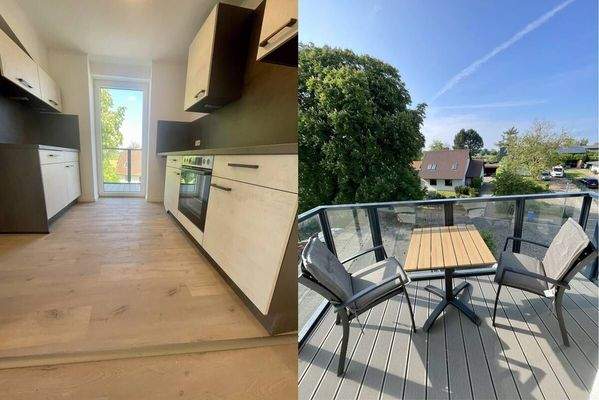 WE 5 Einbauküche - Balkon