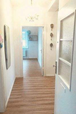 Flur Blick Wohnzimmer 