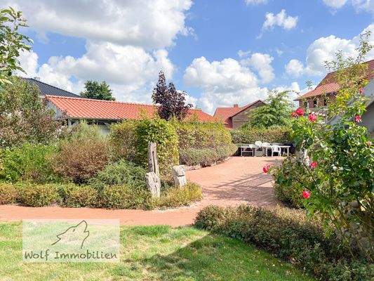 Gepflegter Außenbereich