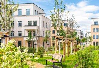 Angelegte Grünflächen