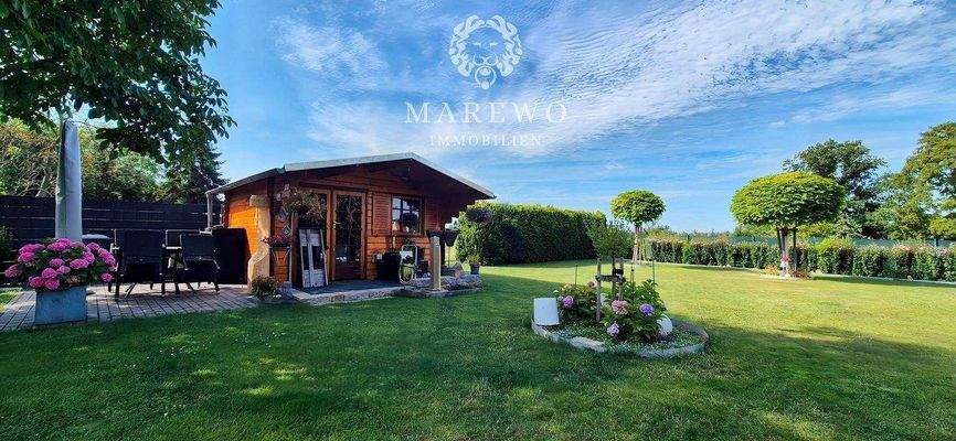 Gartenhaus auf dem Hauptgrundstück