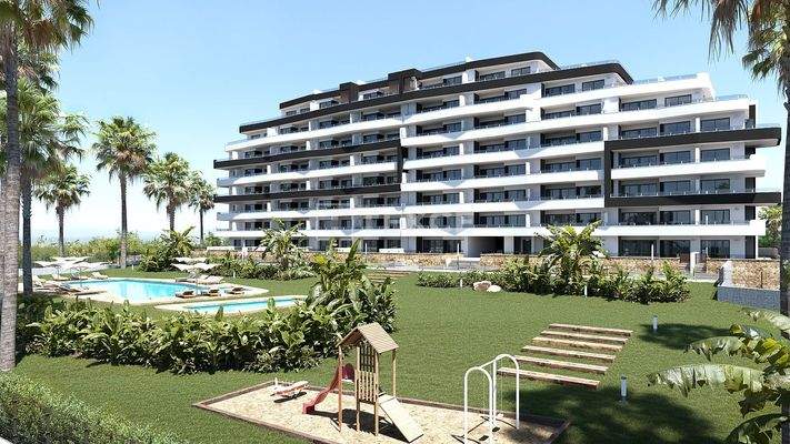 Modern Apartments with Communal Pool in San Miguel de Salinas
