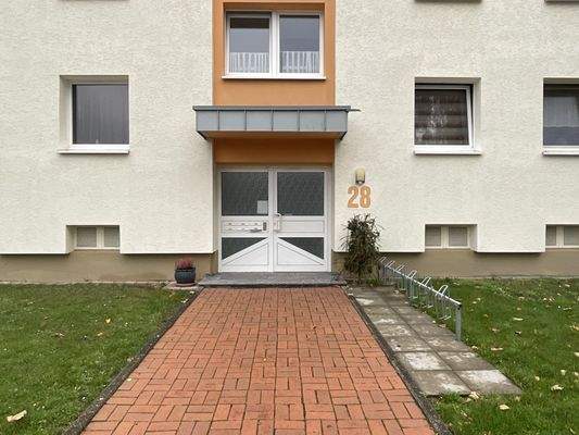 Außenansicht Eingang