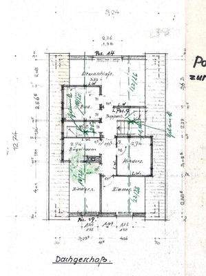 Grundriss Dachgeschoss