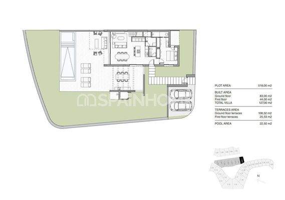 Elegant 3-Bedroom Villas with Pool in Las Colinas