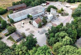 Luftbild mit Umgebung
