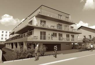 Strassenansicht Rizzistrasse