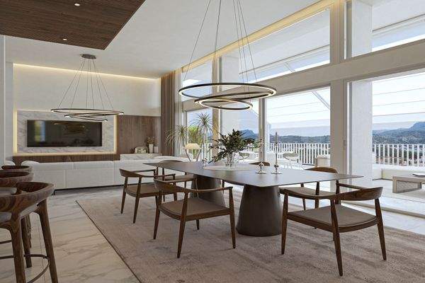 Grundstück in Pto. Sóller mit Meerblick und Projekt für ein Haus mit Schwimmbad