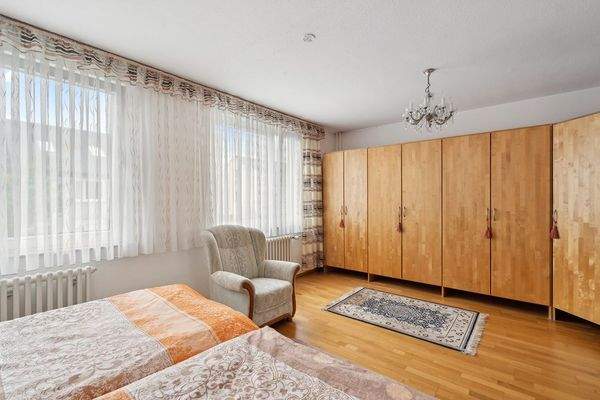 Weitere Ansicht Schlafzimmer im OG