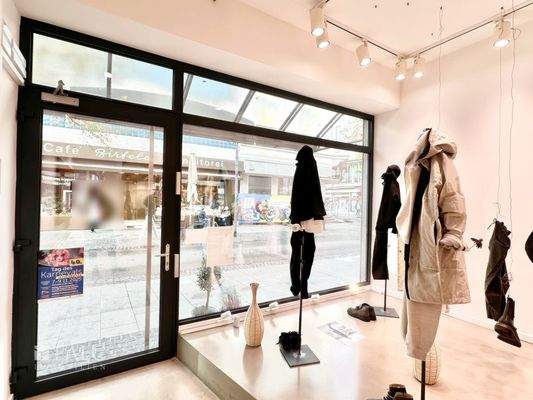 Fensterfront Ladenlokal