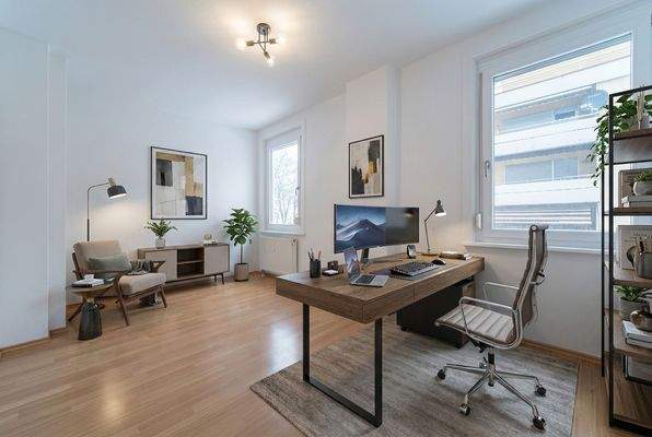 Arbeitszimmer (Visualisiert)