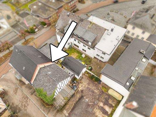 Luftaufnahme Haus Klosterstr. 1