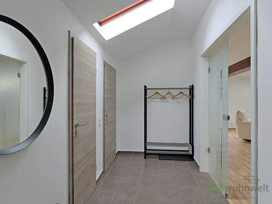 Blick in den Flur