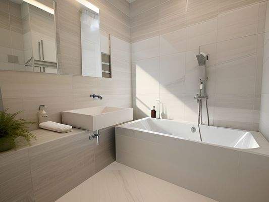 Badezimmer - Visualisierung