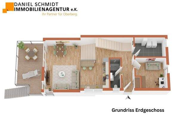 Grundriss Erdgeschoss DHH LI