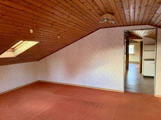 Ausgebauter Dachboden