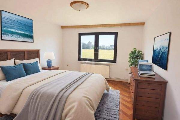 Schlafzimmer digital möbliert