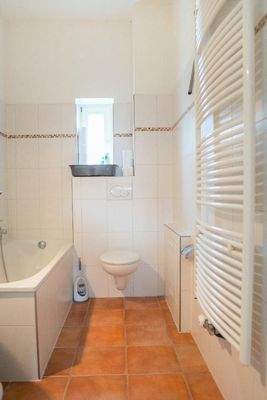 Das Badezimmer im 1. OG - Whg. 5