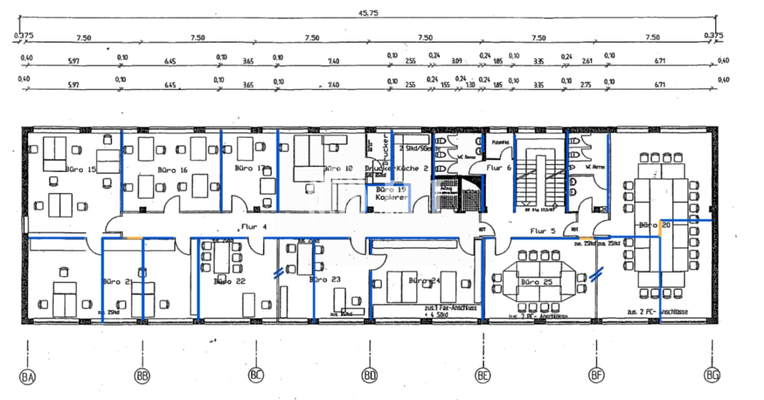 Grundriss 1. Obergeschoss