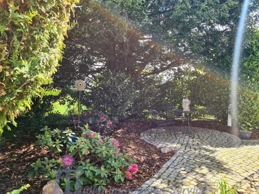 Sitzecke am Wintergarten