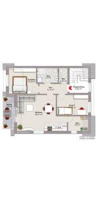 Grundriss Dachgeschoss