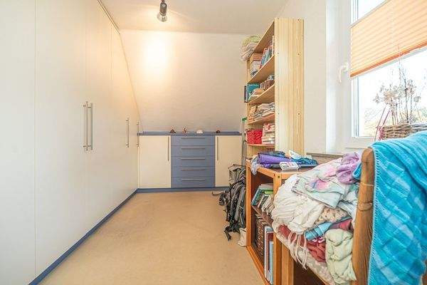 Immer praktisch ist ein Ankleidezimmer