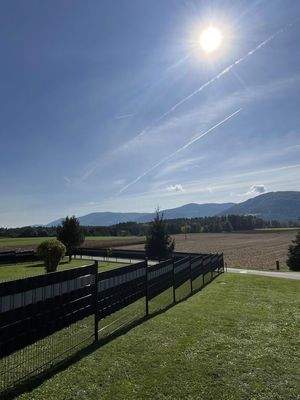 Aussicht vom Wohnzimmer