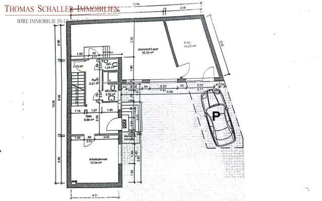 Grundriss EG und Gewerbe