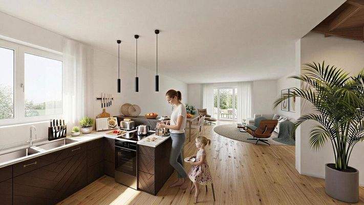 Visualisierung Küche