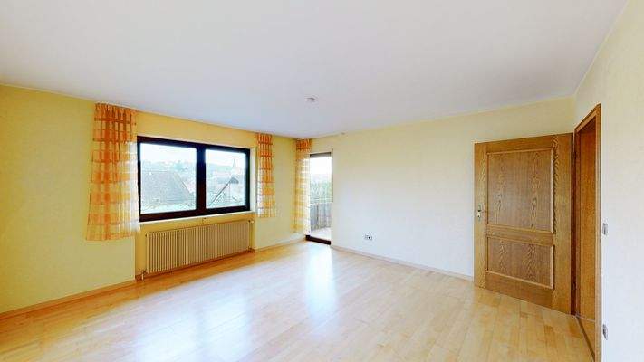 Schlafzimmer EG Perspektivenwechsel