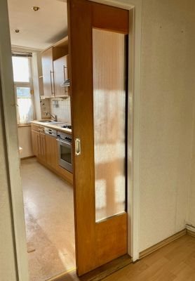 Schiebetüre in der Küche