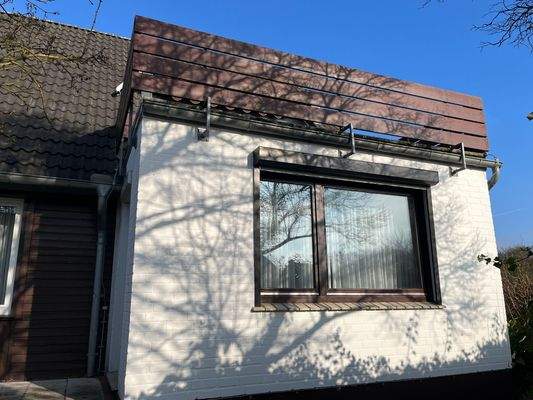 Anbau 1974 mit Zugang zur Terrasse