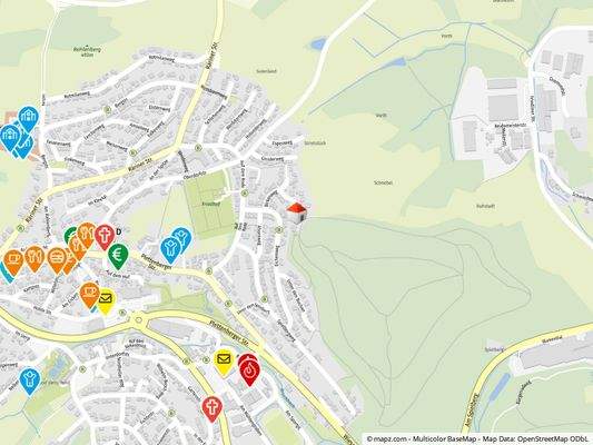 Geolyzer Kartenausschnitt