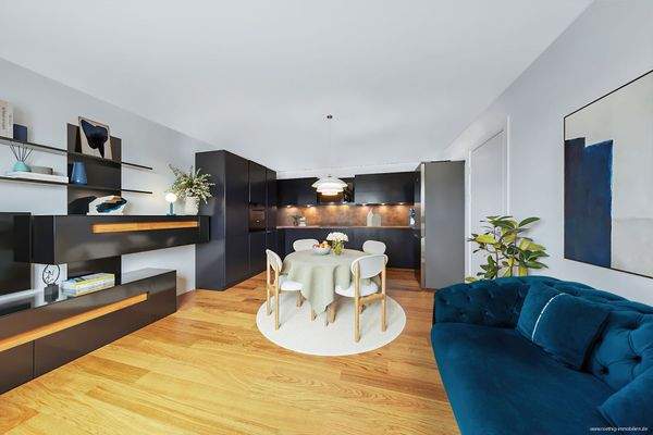 visualisierte Küche