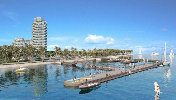 Sea and Beachfront Apartments in North Cyprus Gaziveren