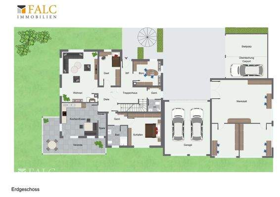 Grundriss Erdgeschoss