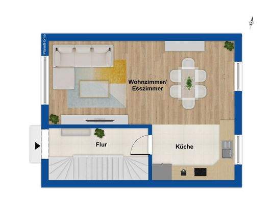 Grundriss Erdgeschoss