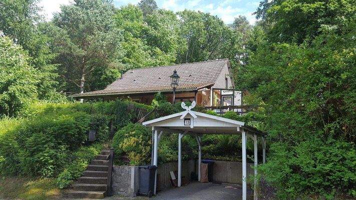 Ansicht von der Straße