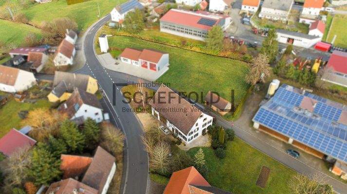 Baugrundstück Süd-West Ansicht 