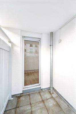 Terrasse Zugang  Wohnung