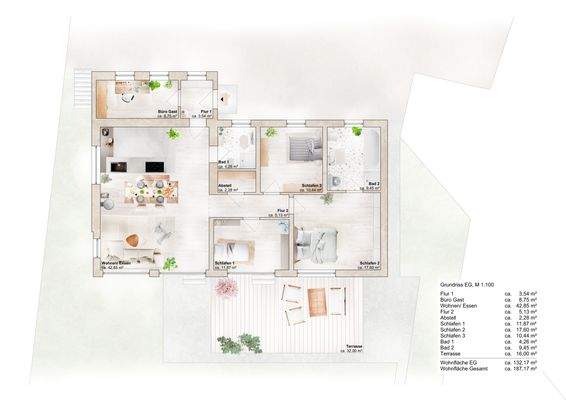 Grundriss Erdgeschoss