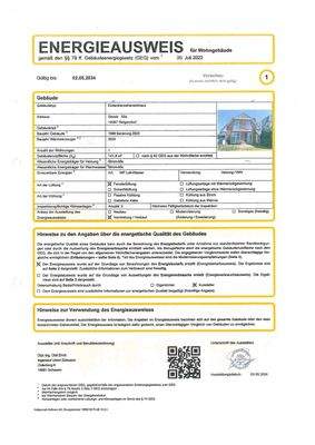 Energieausweis S. 1