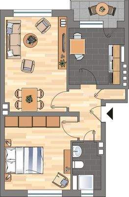 Bielenbergstr. 53, 2.OG links