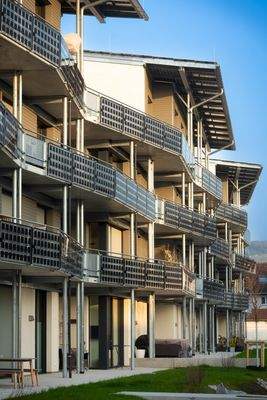 Klimahäuser Solarbalkone