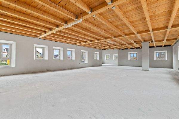 "Das Idyll" - Blick in das Obergeschoss