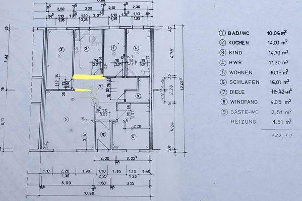 gelb= entfernte Wände