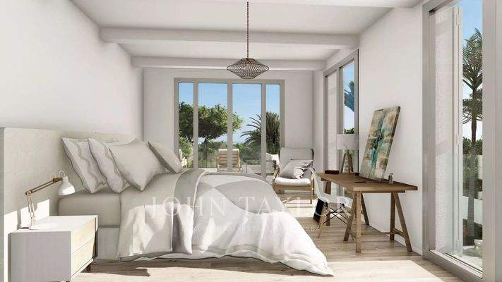 Schlafzimmer Parkett