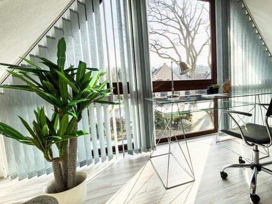 Schöner Platz für das Homeoffice