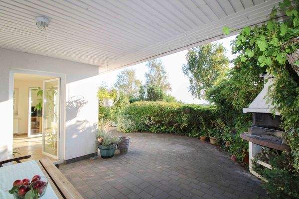 Geschützte Terrasse