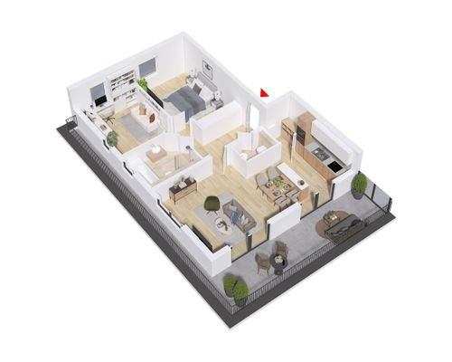 Grundriss Wohnung 07